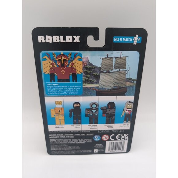 Roblox Lava Legend Action Figure | Collectible Toy with Accessories - Picture 2 of 2